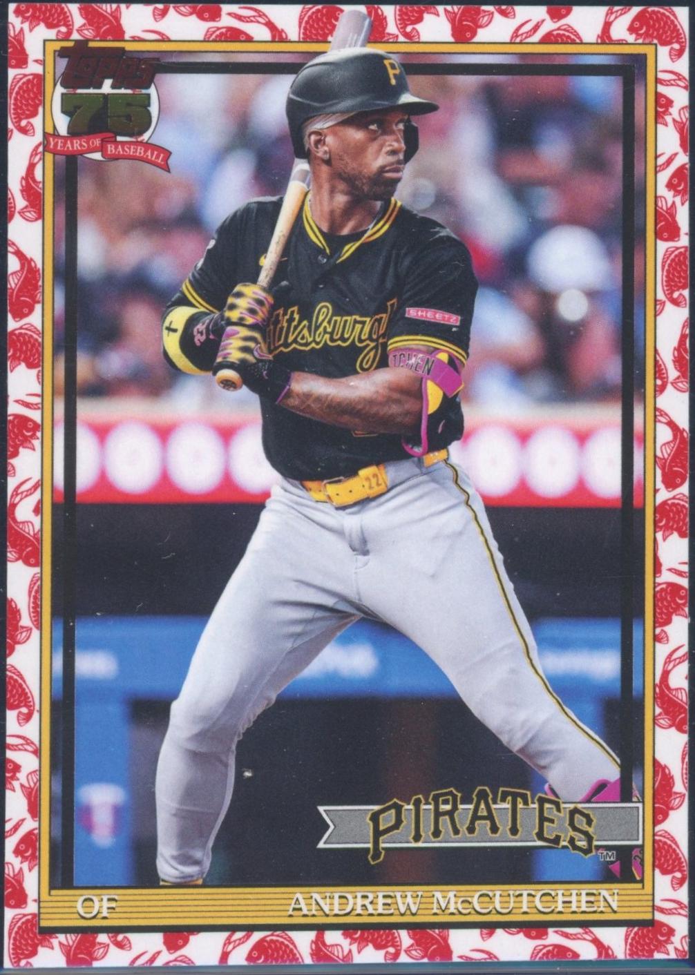 Andrew McCutchen [Koi Fish Red] #T91-40