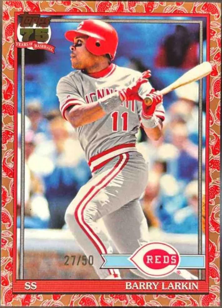 Barry Larkin [Koi Fish Gold] #T91-81