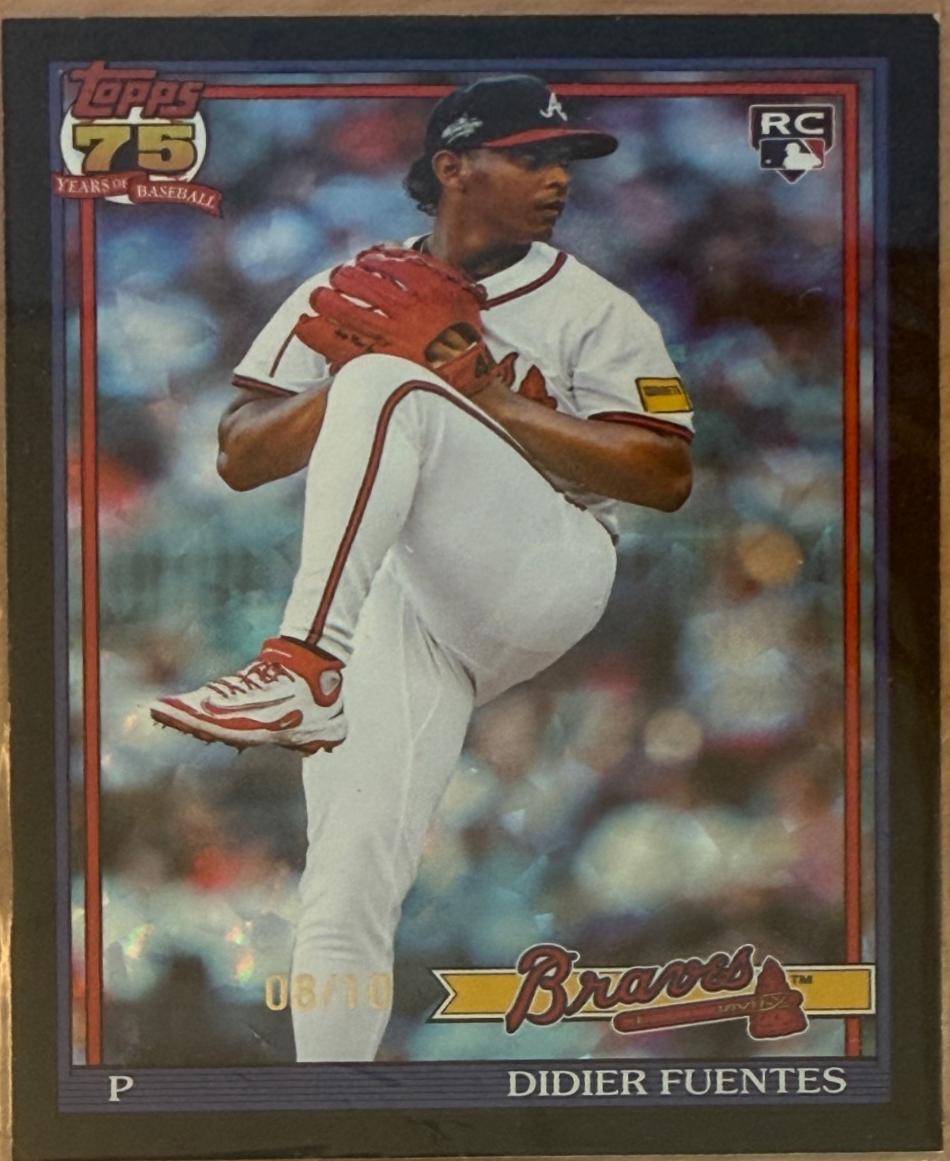 Didier Fuentes [Black Crackleboard Foil] #T91-76