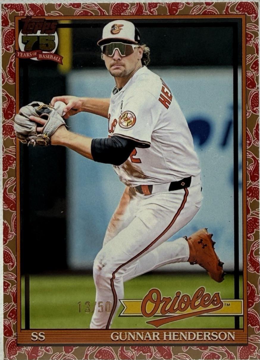 Gunnar Henderson [Koi Fish Gold] #T91-49