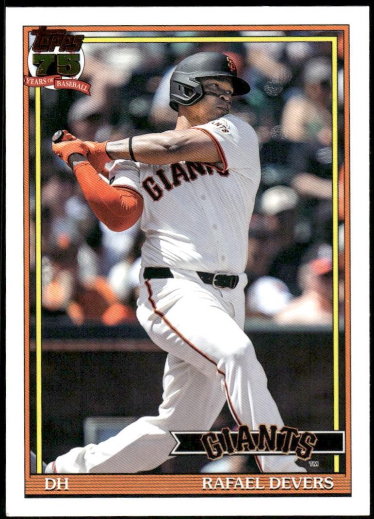 Rafael Devers [The Real One] #T91-54