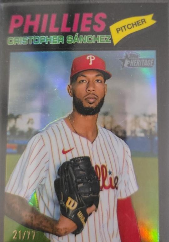 Cristopher Sanchez [Black Bordered Chrome] #110