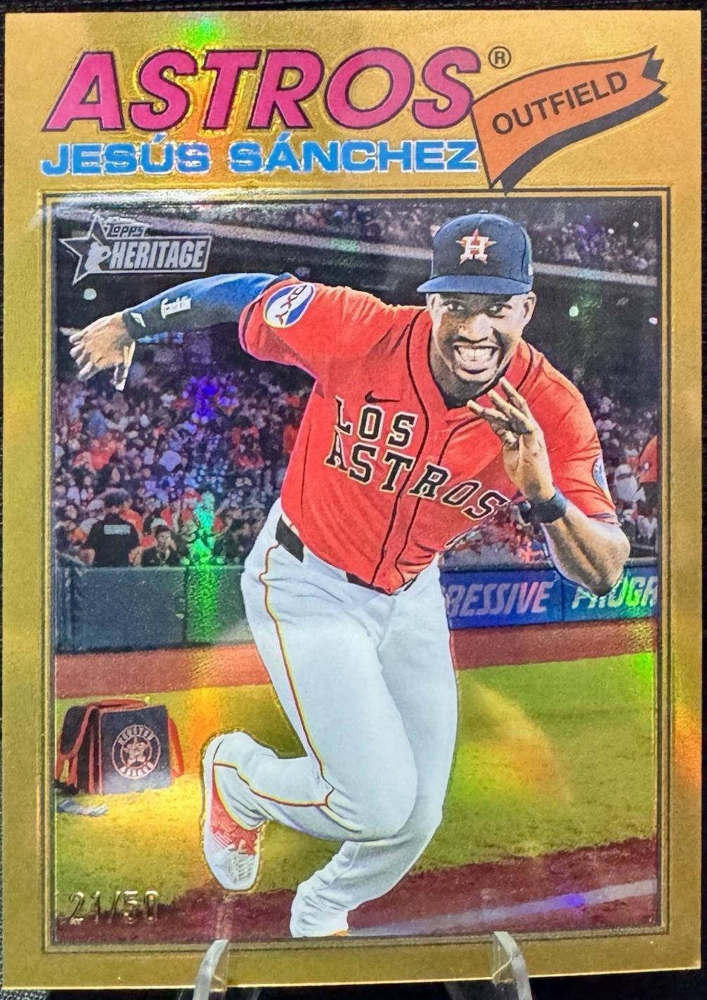 Jesus Sanchez [Gold Bordered Chrome] #176