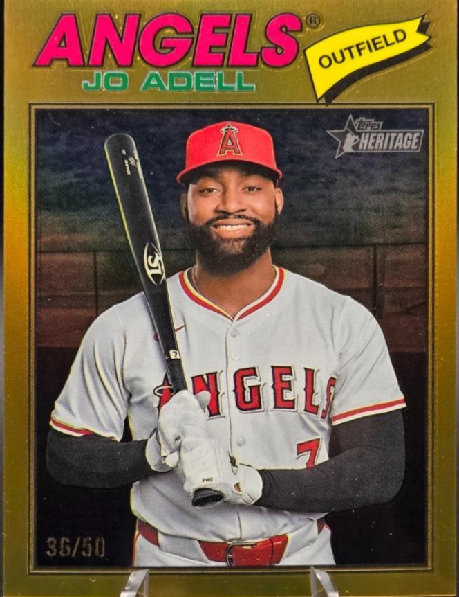 Jo Adell [Gold Bordered Chrome] #42