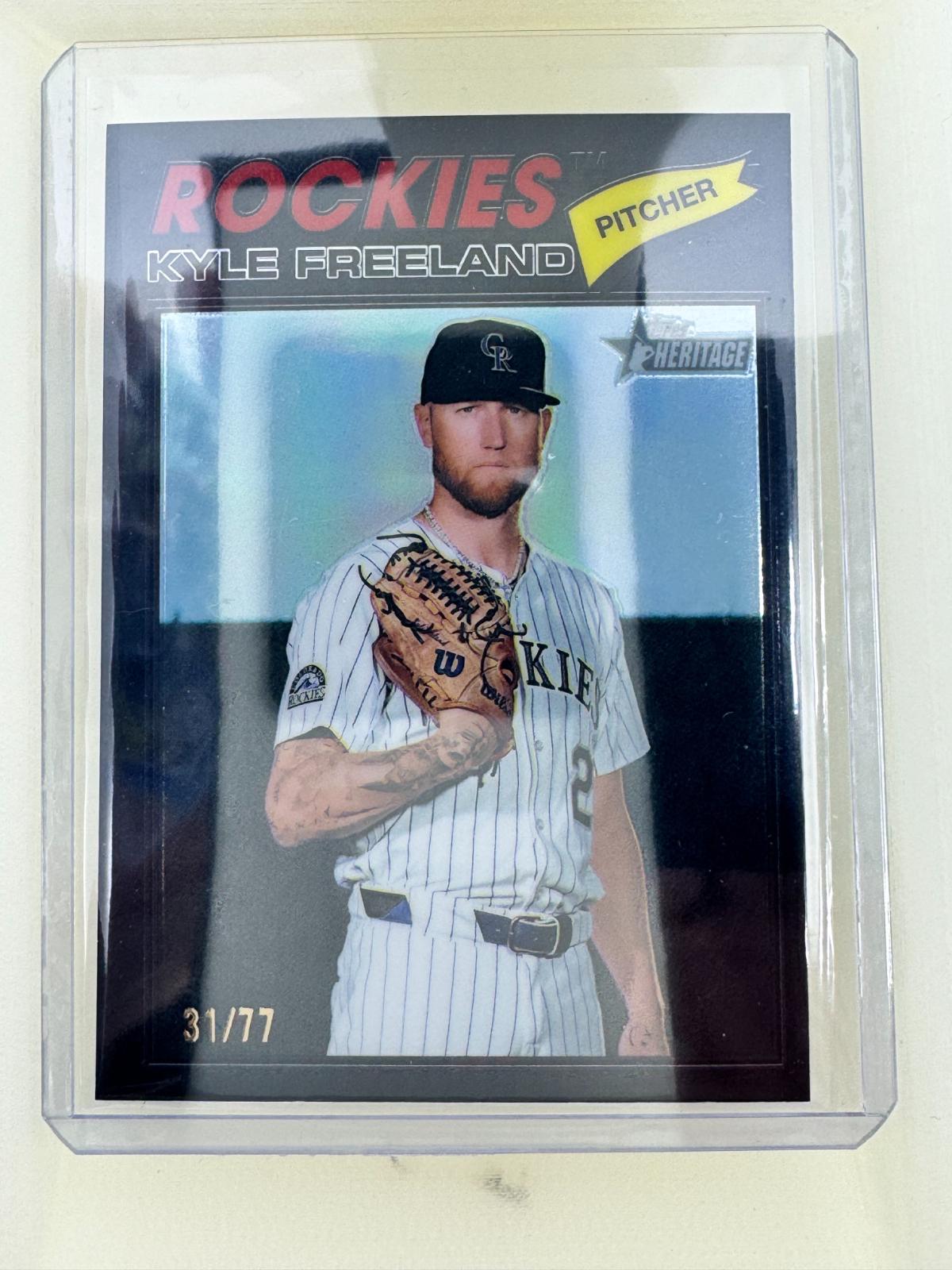 Kyle Freeland [Black Bordered Chrome] #92