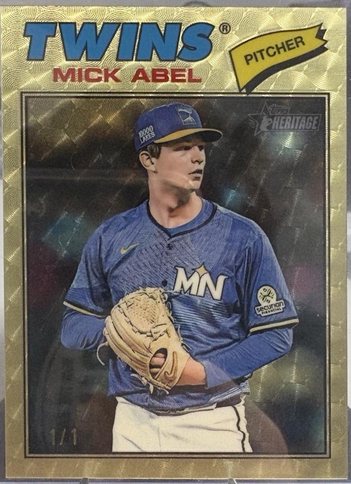 Mick Abel [Superfractor Chrome] #292