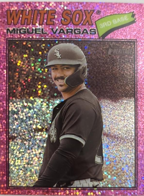 Miguel Vargas [Pink Sparkle Chrome] #61