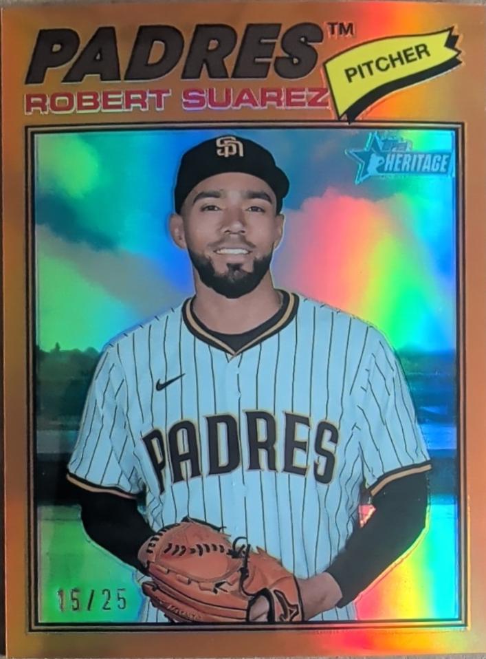 Robert Suarez [Orange Bordered Chrome] #174
