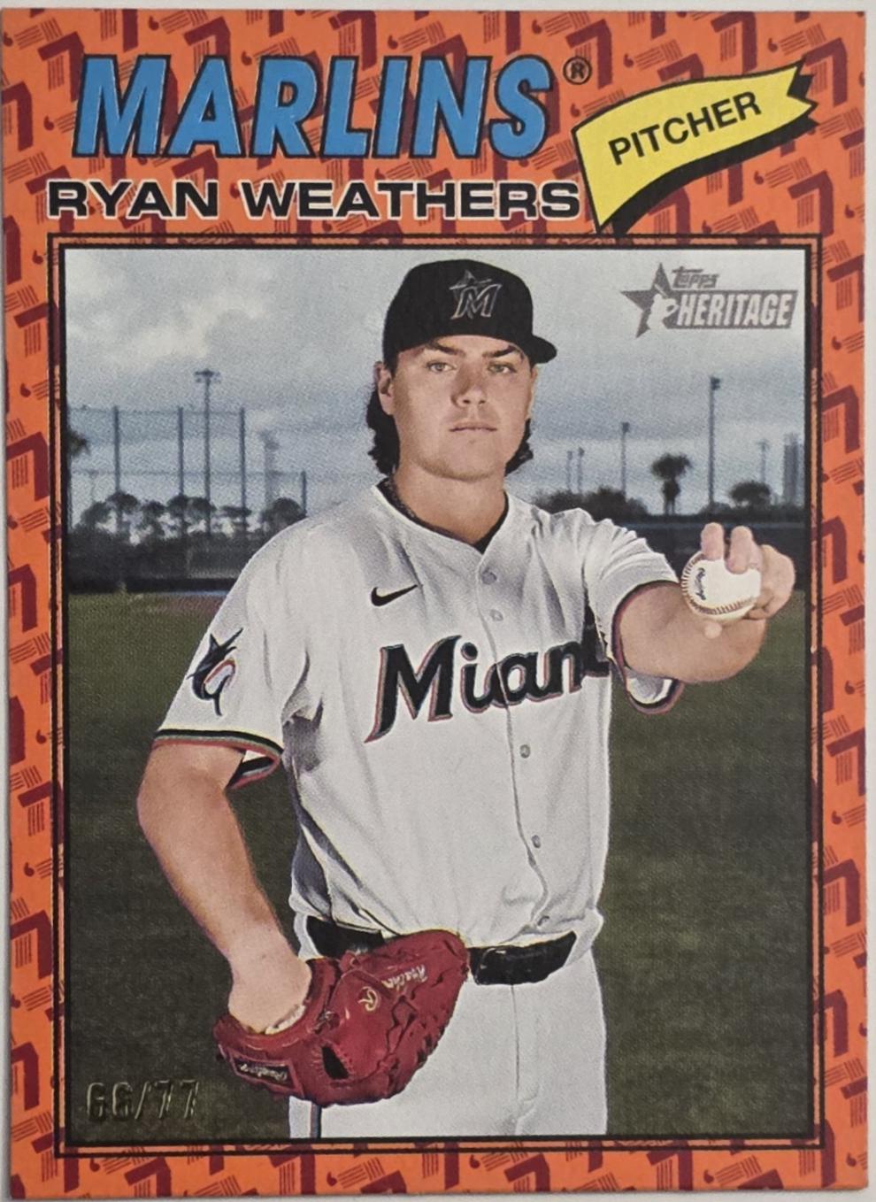 Ryan Weathers [Color Of The Year Orange] #307