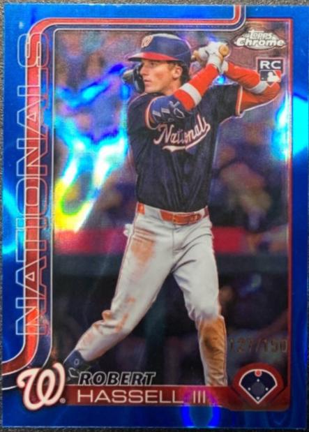 Robert Hassell III [Blue Lava Refractor] #USC154
