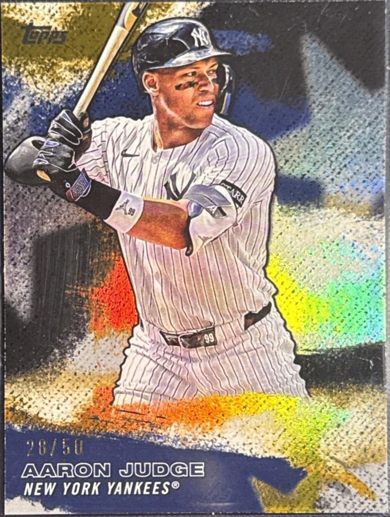 Aaron Judge [Orange Crackleboard Foil] #SMLB-1