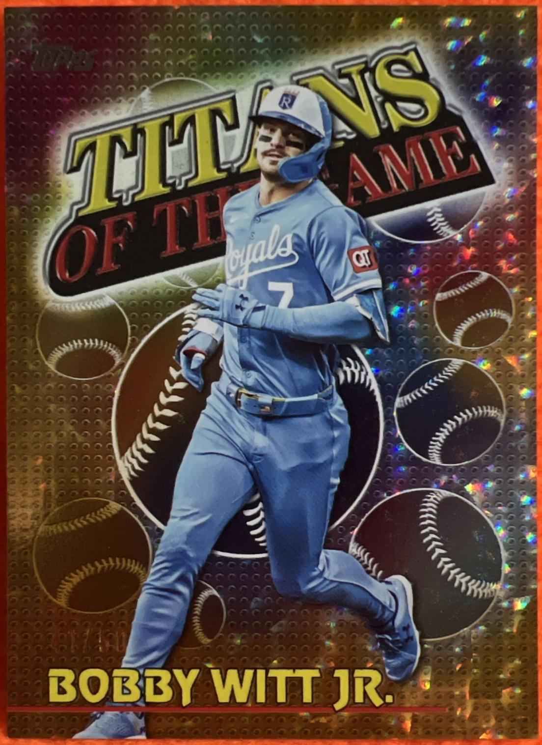 Bobby Witt Jr. [Gold Crackleboard Foil] #TOG-16