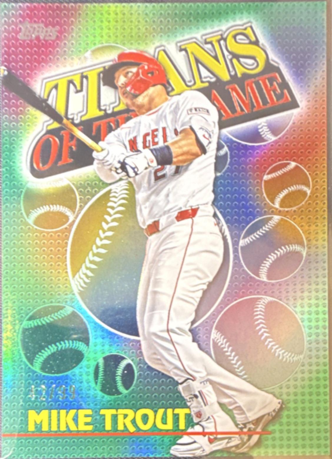 Mike Trout [Green] #TOG-2