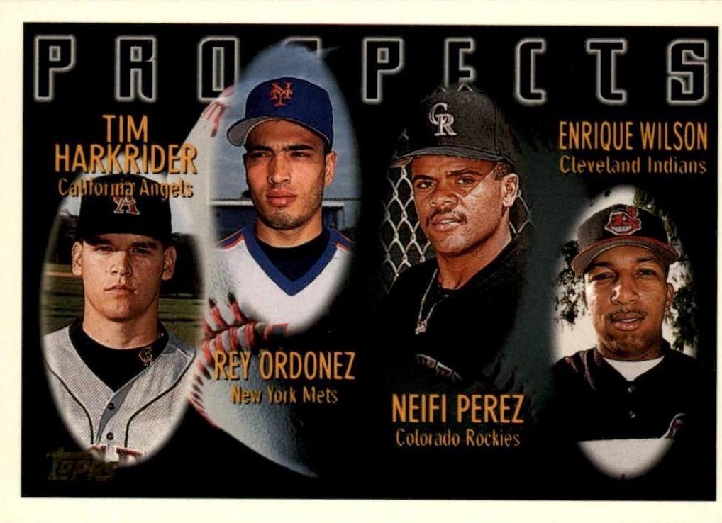Tim Harkrider / Rey Ordonez / Neifi Perez / Wilson #427