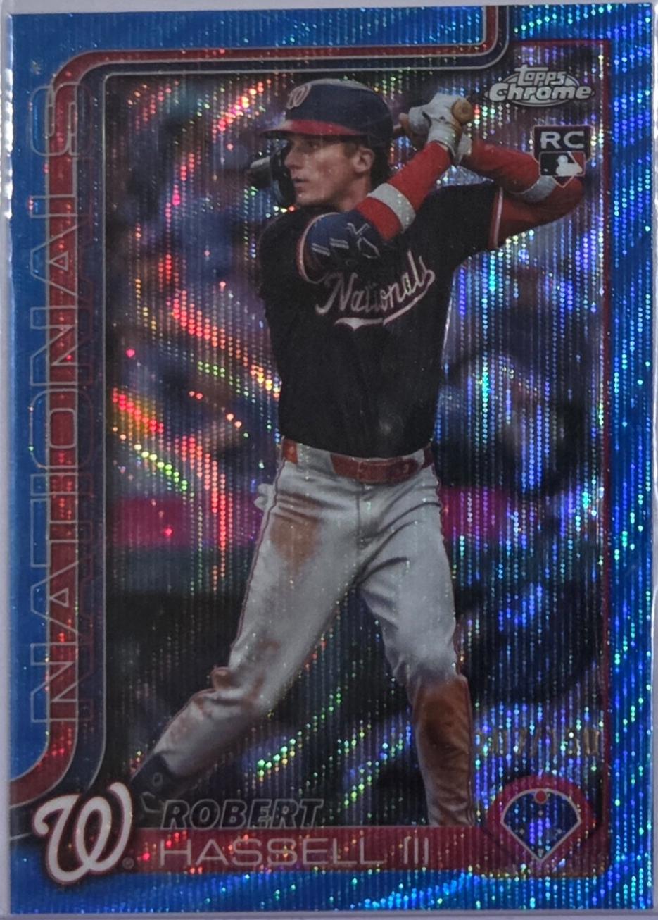 Robert Hassell III [Blue Wave Refractor] #USC154