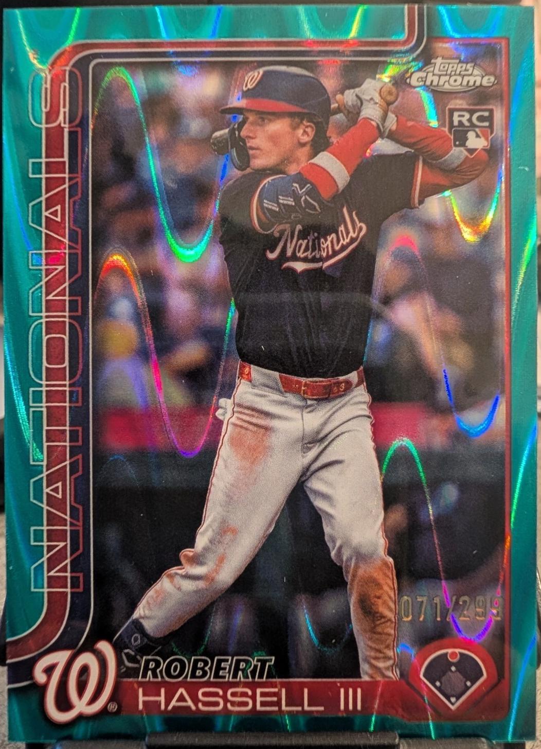 Robert Hassell III [Green RayWave Refractor] #USC154