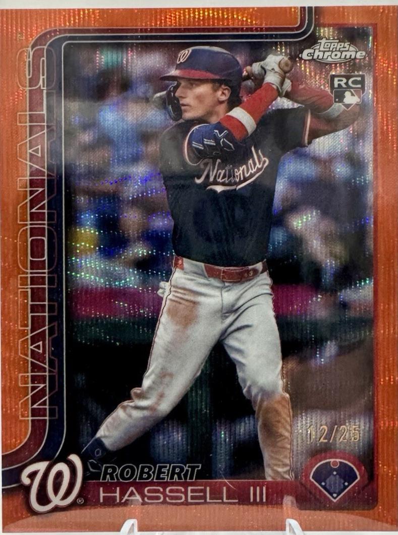 Robert Hassell III [Orange Wave Refractor] #USC154