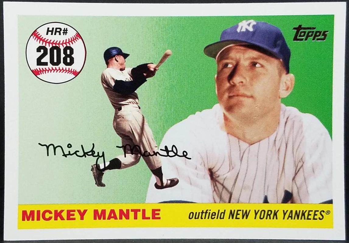 Mickey Mantle #MHR208
