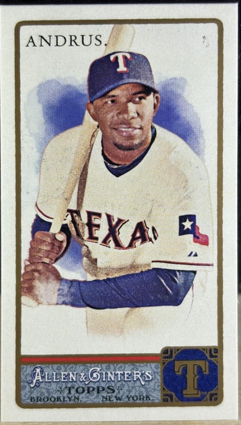 Elvis Andrus [Mini Bazooka Back] #214