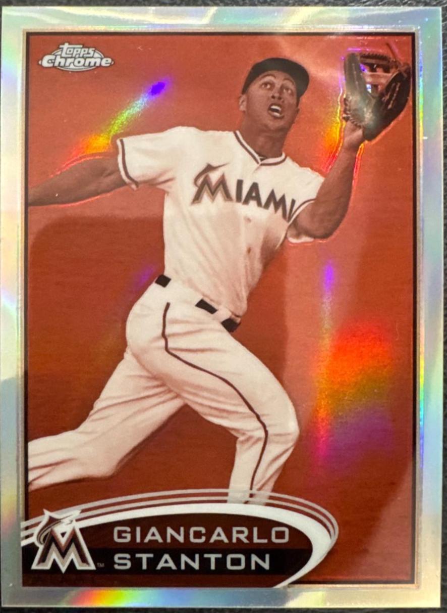 Giancarlo Stanton [Silver Refractor] #32