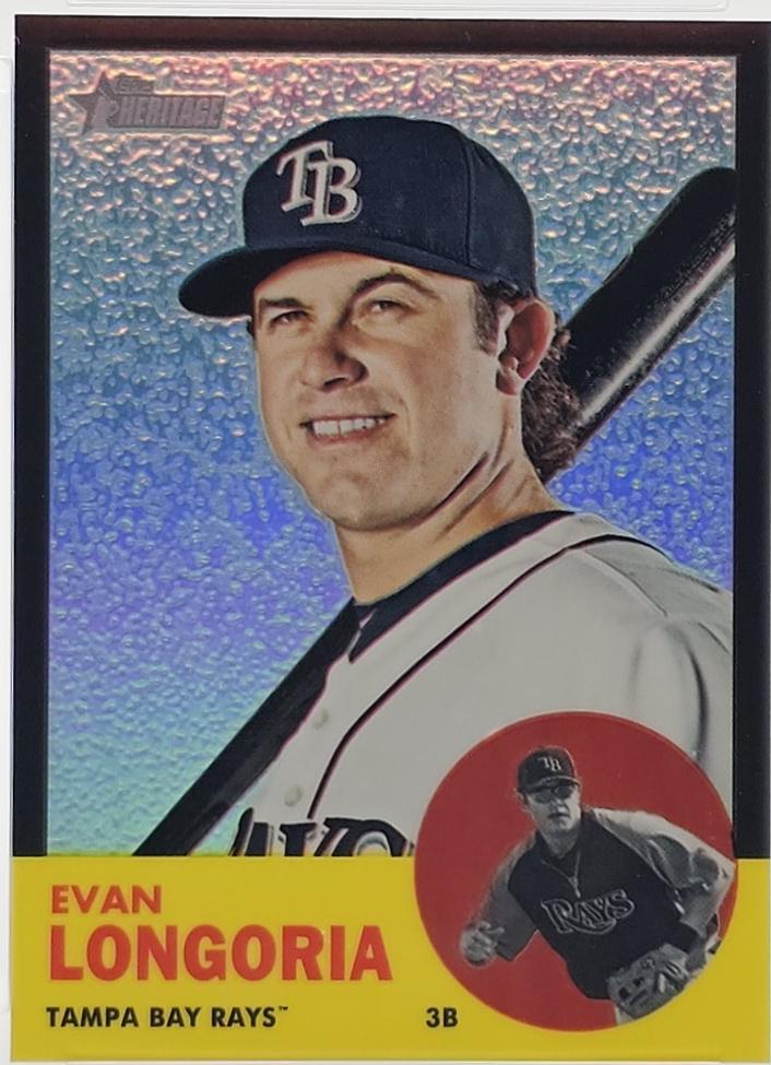 Evan Longoria [Black Refractor] #HP28