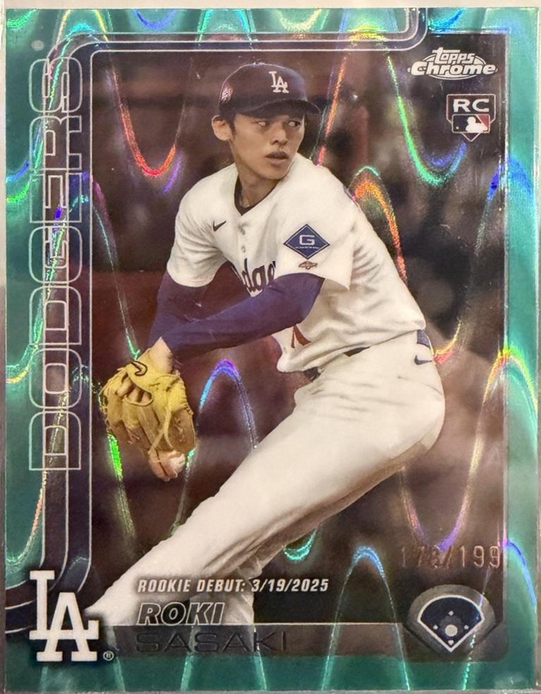 Roki Sasaki [Aqua RayWave Refractor] #USC73