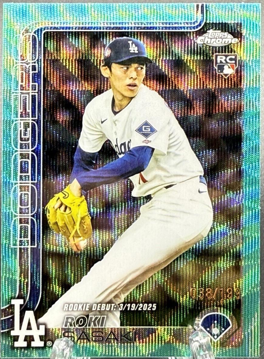 Roki Sasaki [Aqua Wave Refractor] #USC73