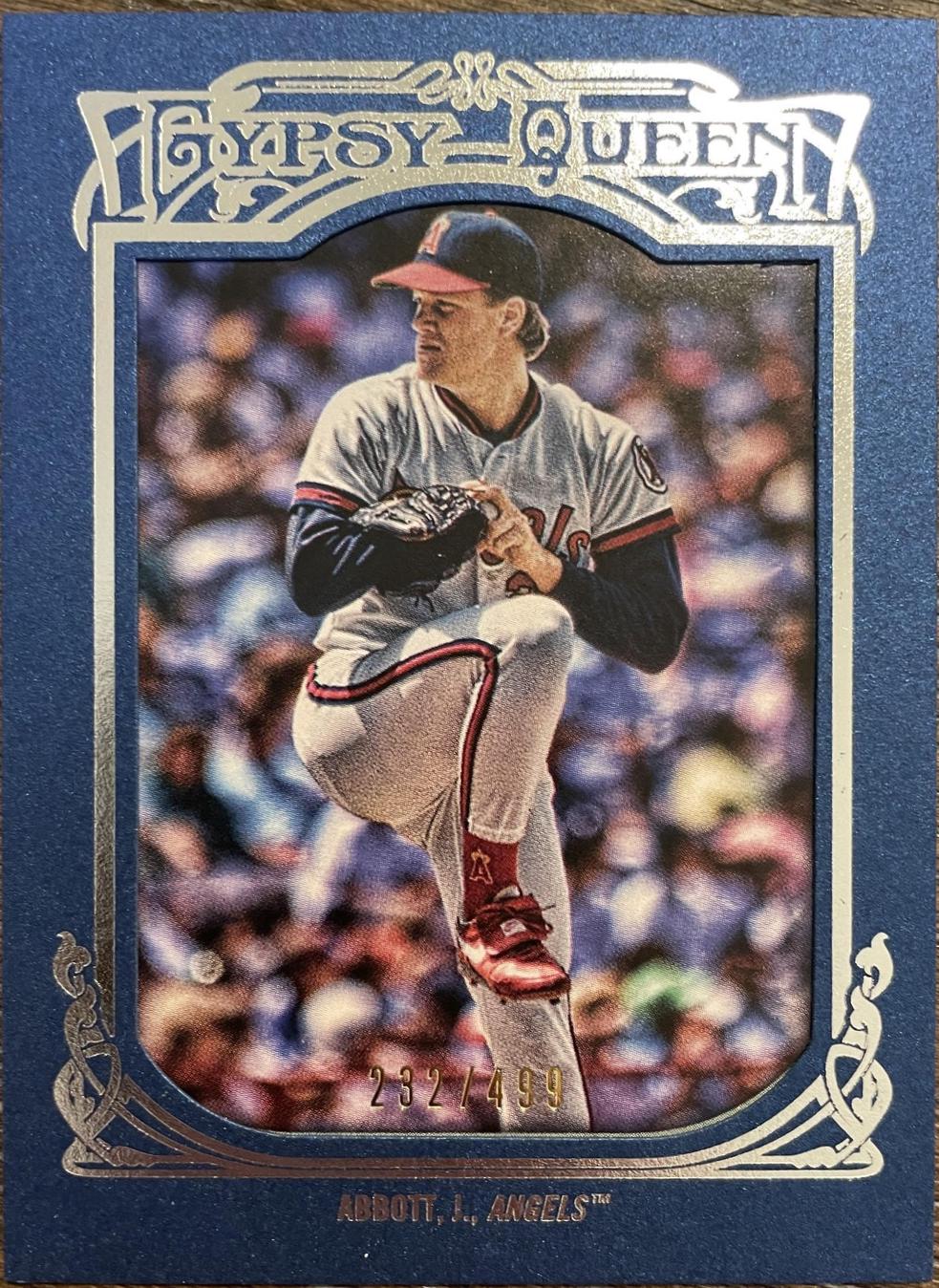 Jim Abbott [Framed Paper Blue] #270