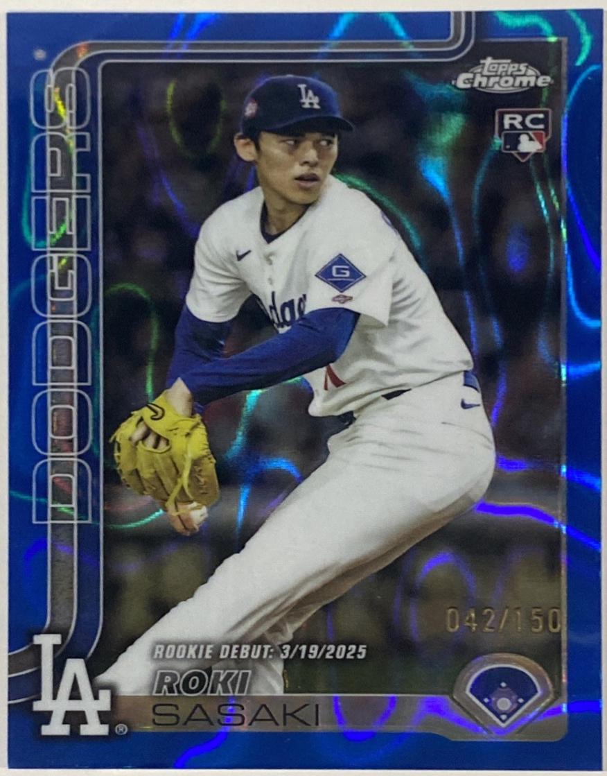 Roki Sasaki [Blue Lava Refractor] #USC73