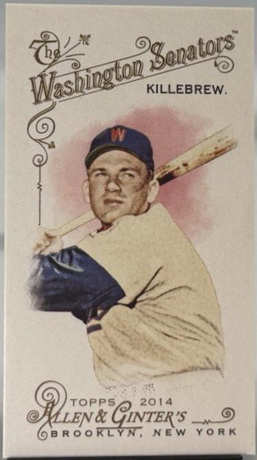 Harmon Killebrew [Mini Allen & Ginter Back] #323