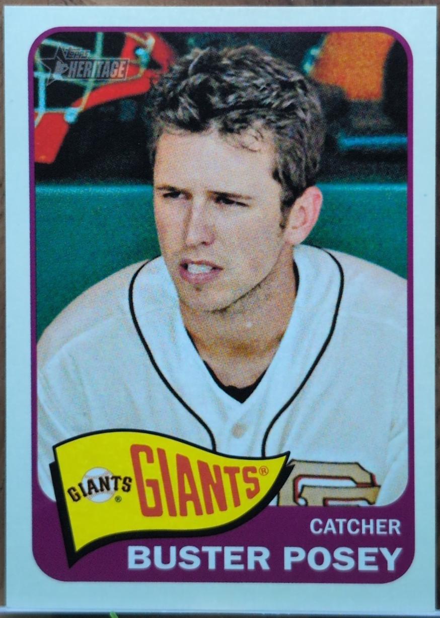 Buster Posey [Mini Team Logo] #149