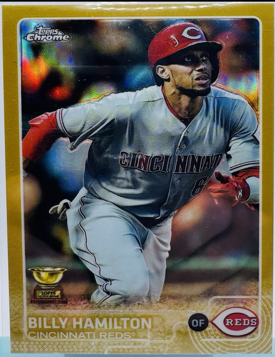 Billy Hamilton [Gold Refractor] #103