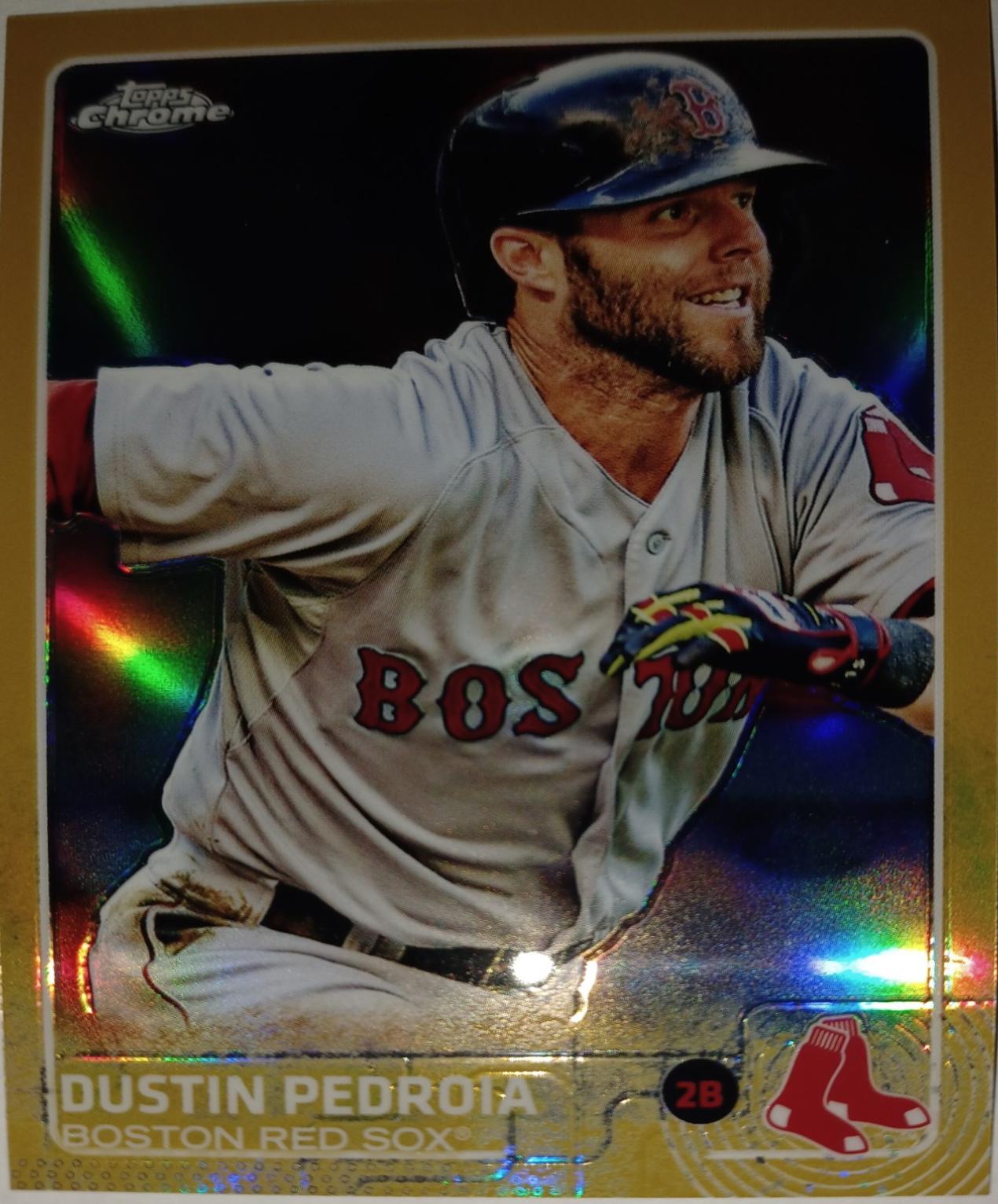 Dustin Pedroia [Gold Refractor] #172