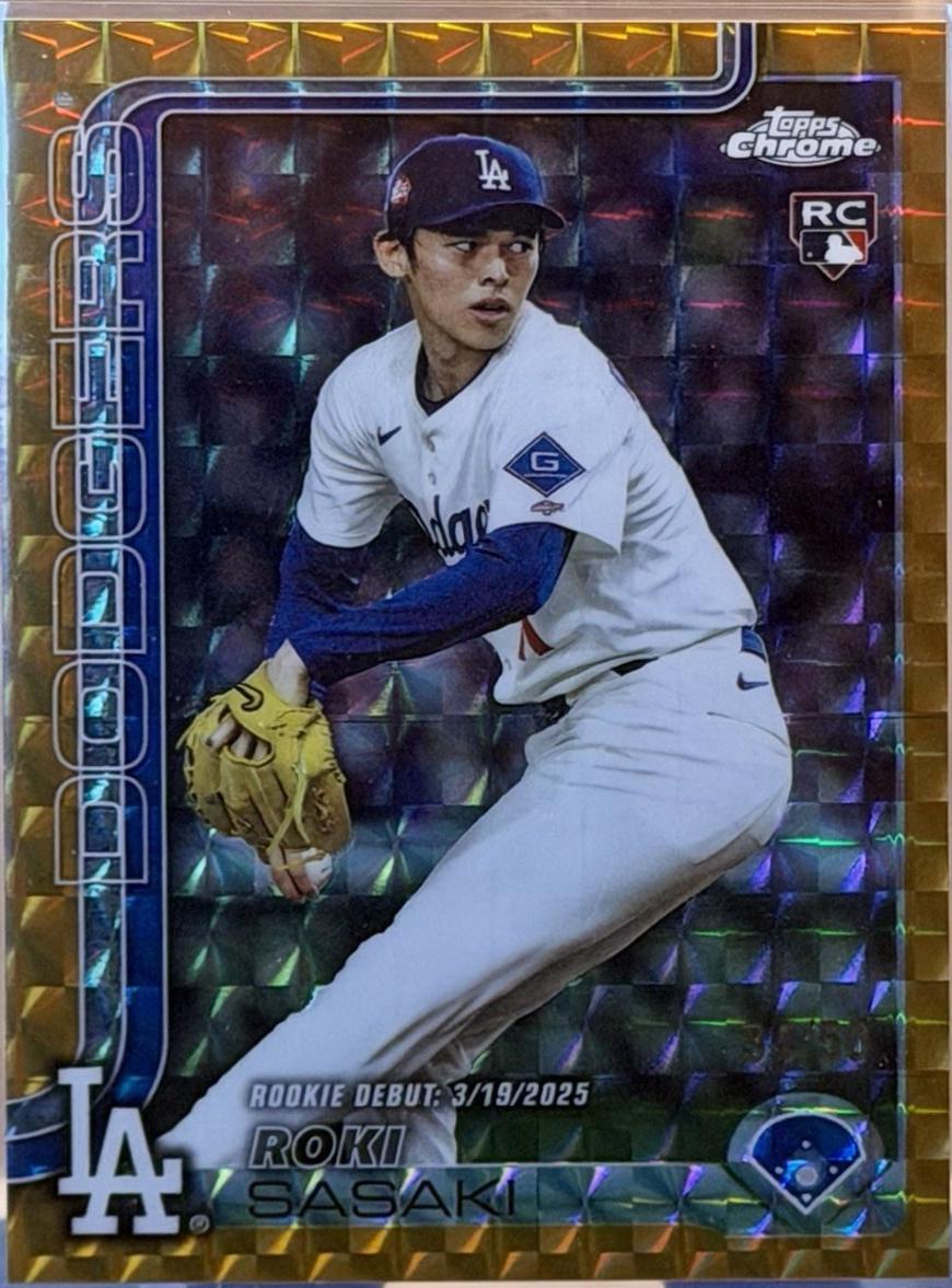 Roki Sasaki [Gold Geometric Refractor] #USC73