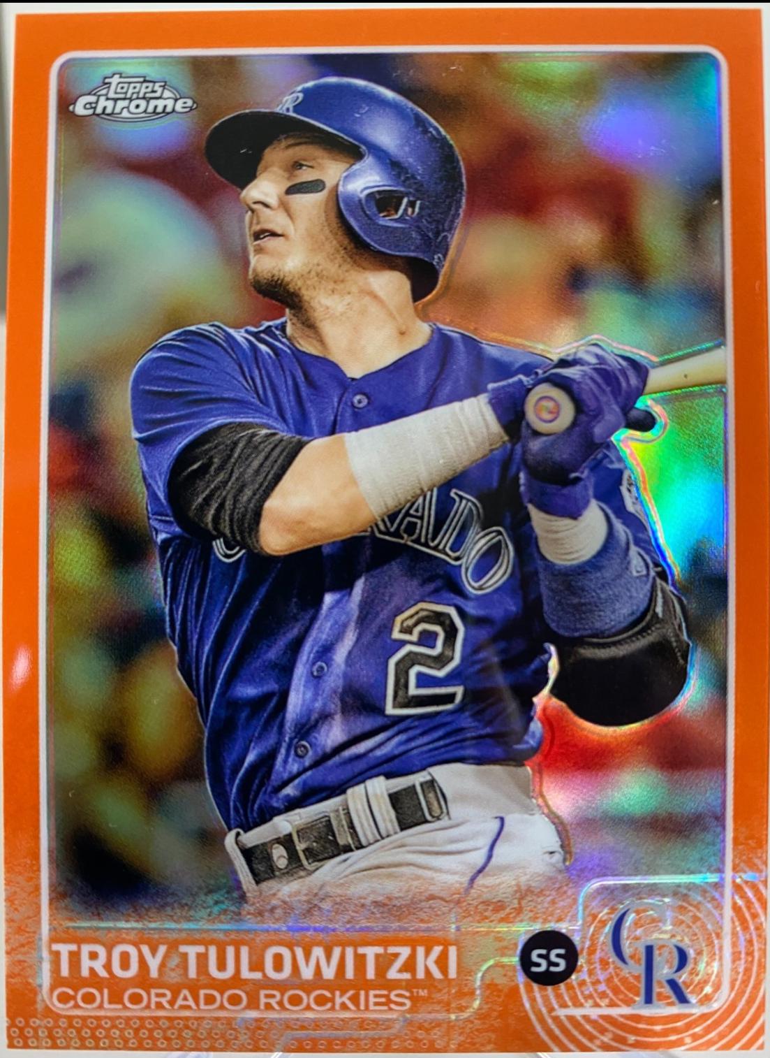 Troy Tulowitzki [Orange Refractor] #125