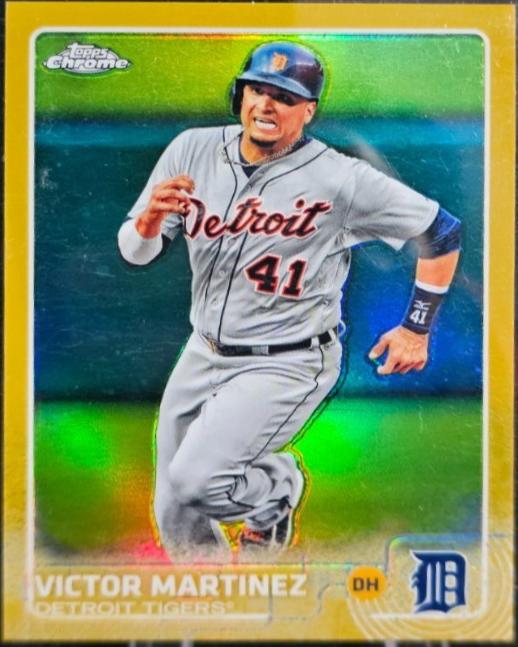 Victor Martinez [Gold Refractor] #114