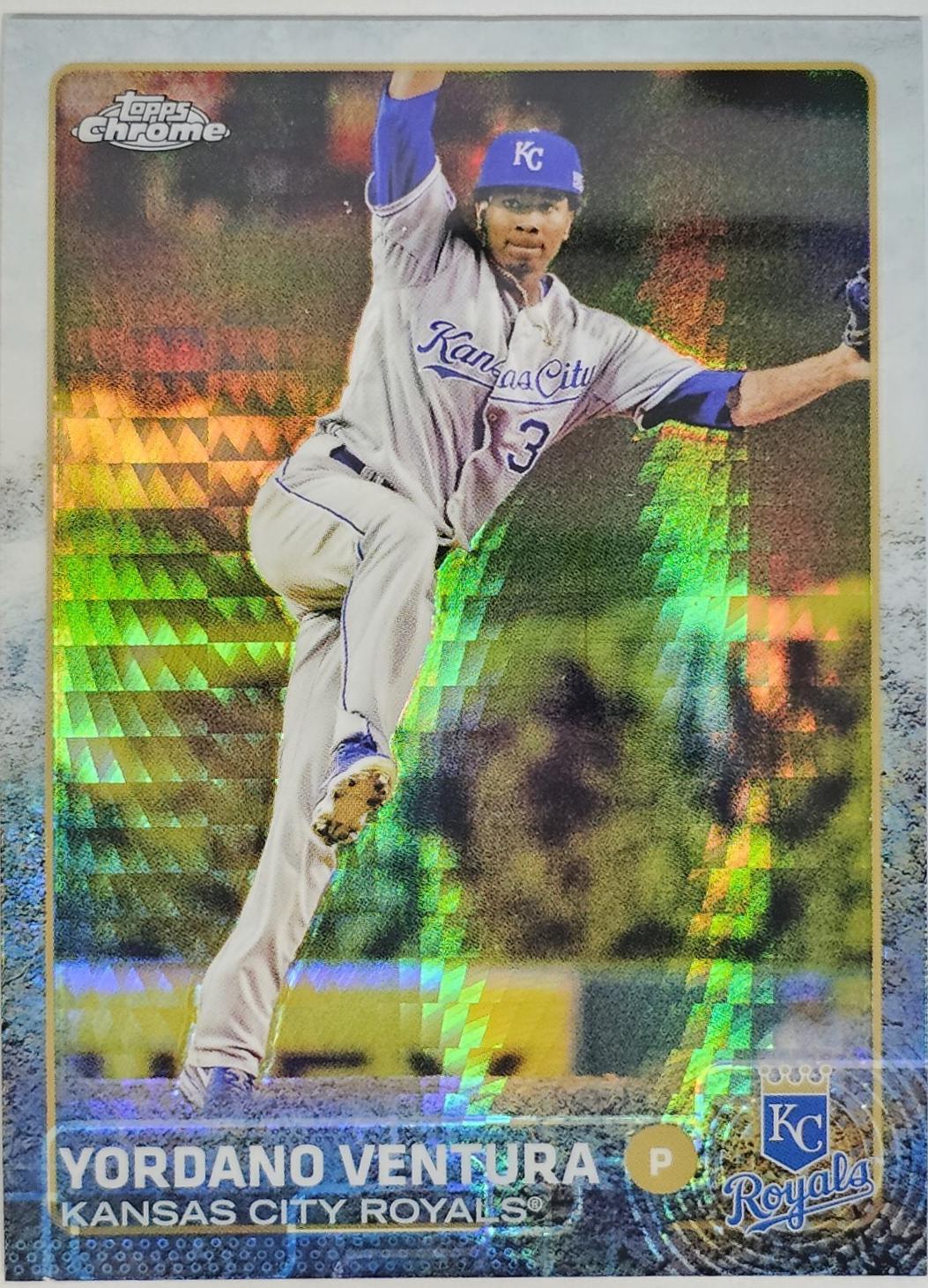 Yordano Ventura [Prism Refractor] #136