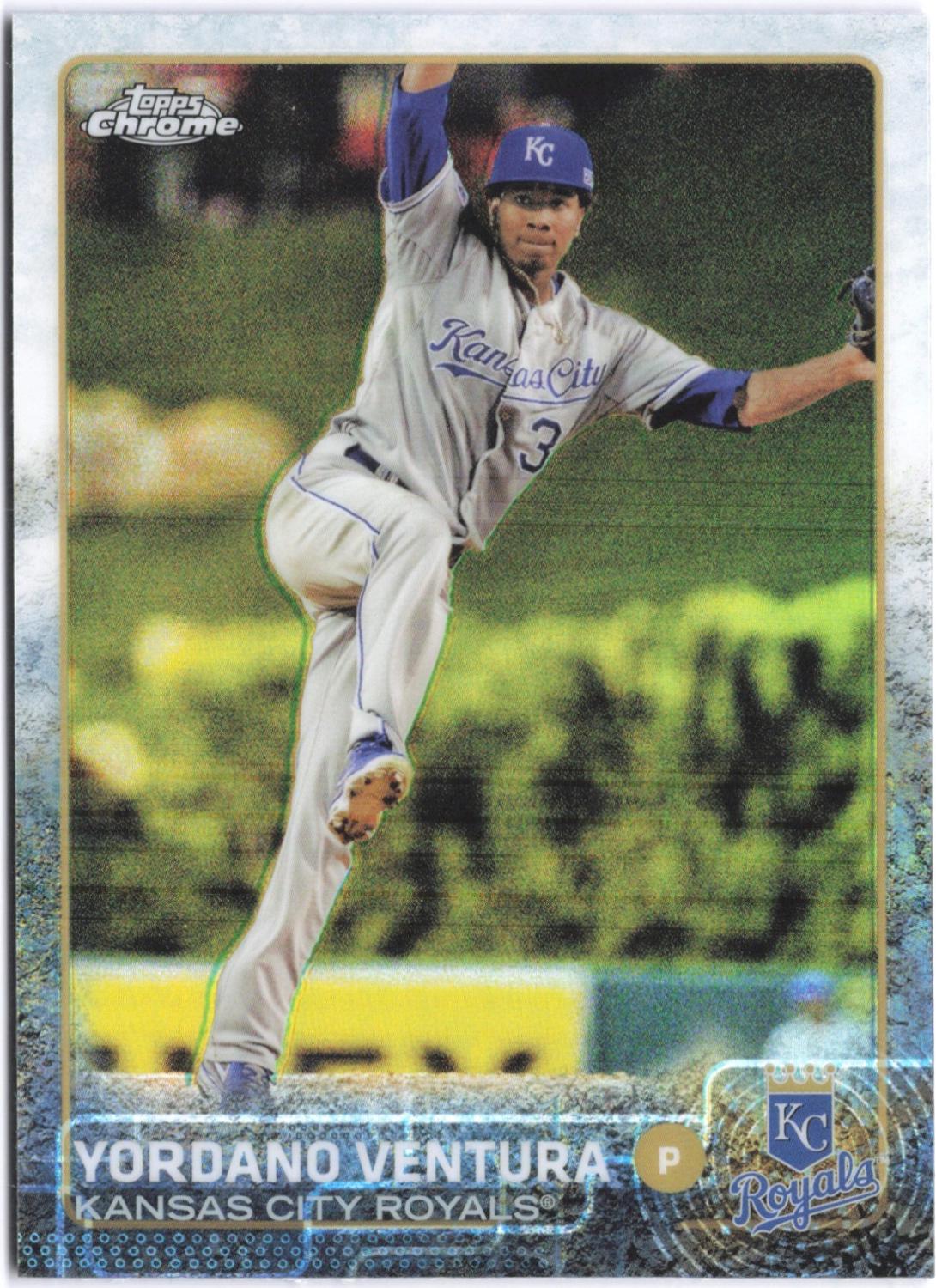 Yordano Ventura [Refractor] #136