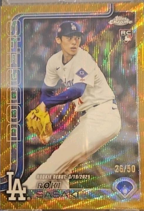 Roki Sasaki [Gold Wave Refractor] #USC73