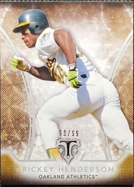 Rickey Henderson [Gold] #74