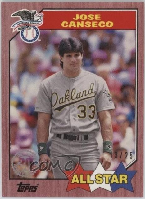 Jose Canseco [Mini Red] #87-130