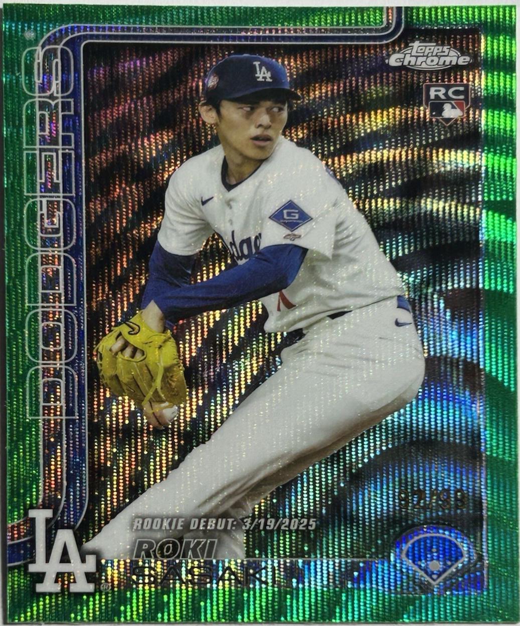 Roki Sasaki [Green Wave Refractor] #USC73
