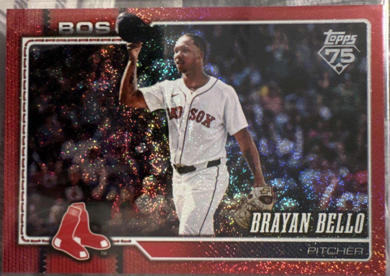 Brayan Bello [Red Sandglitter] #177