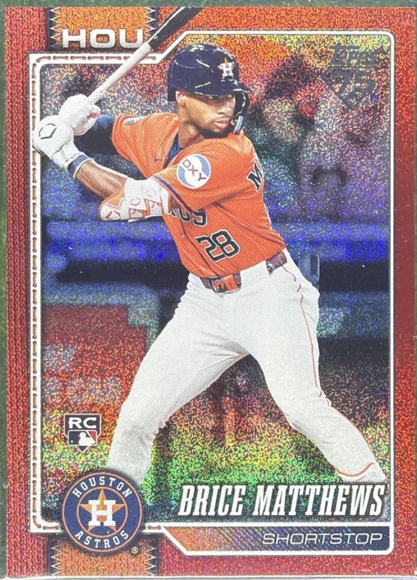 Brice Matthews [Red Sandglitter] #132