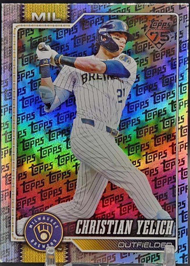Christian Yelich [Logo Foil] #154