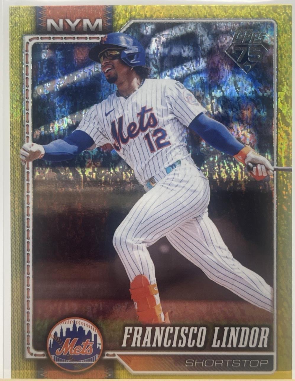 Francisco Lindor [Printing Plate] #123