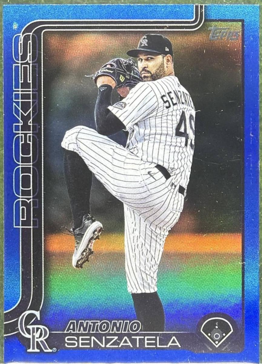 Antonio Senzatela [Blue Rainbow Foil] #US154