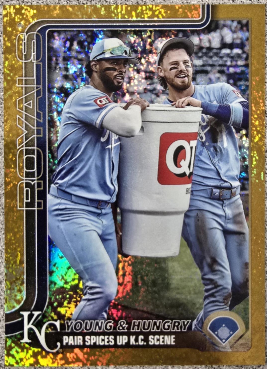 MJ Melendez / Bobby Witt Jr. [Holo Gold Foil] #US209