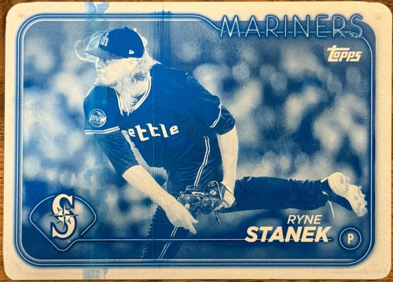 Ryne Stanek [Printing Plate] #US121
