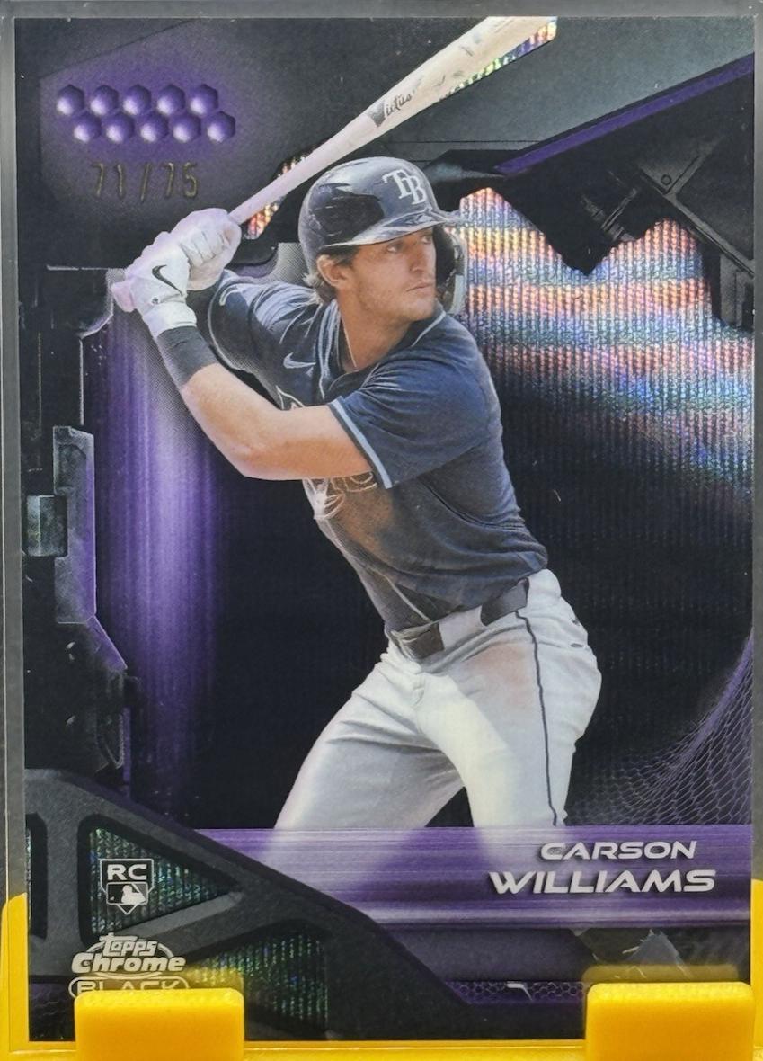 Carson Williams [Purple Wave Refractor] #101